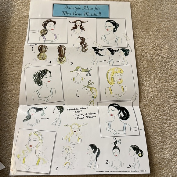 Gene Doll by Ashton Drake paperwork dated 1999 please view all photos - Picture 6 of 14